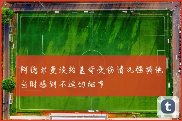 阿德尔曼谈约基奇受伤情况强调他当时感到不适的细节