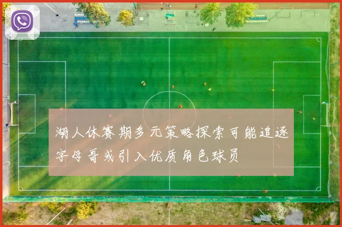 湖人休赛期多元策略探索可能追逐字母哥或引入优质角色球员